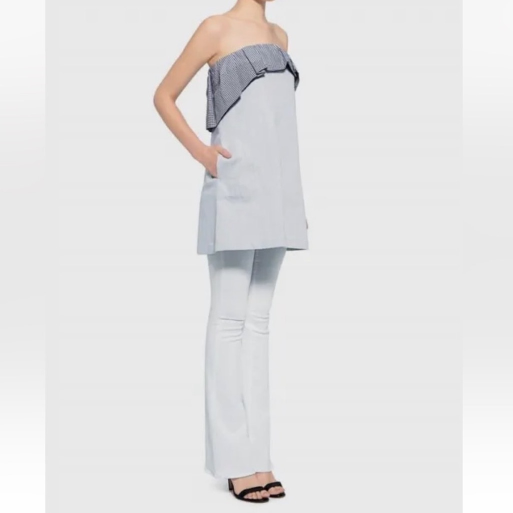 Thakoon Black And White Striped Garment